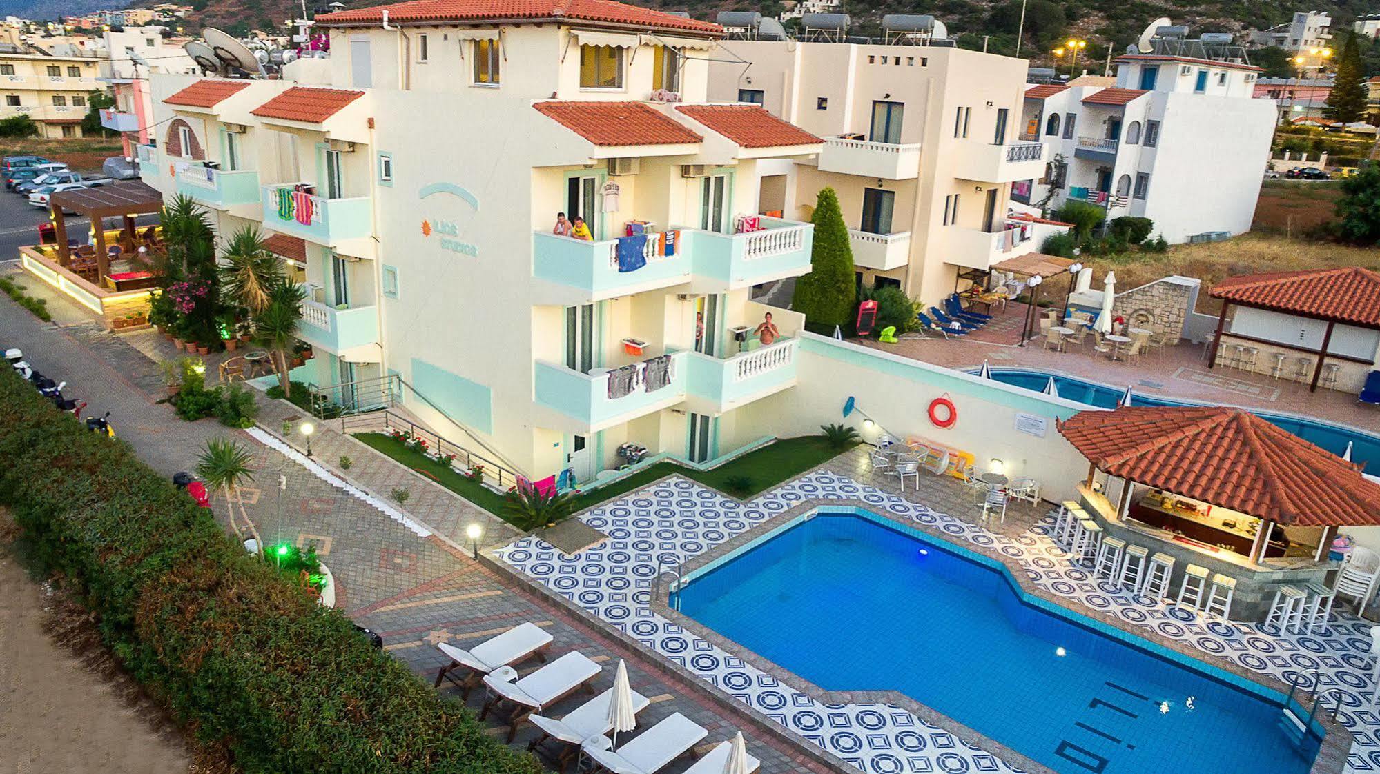 Ilios Stalis Aparthotel Kültér fotó